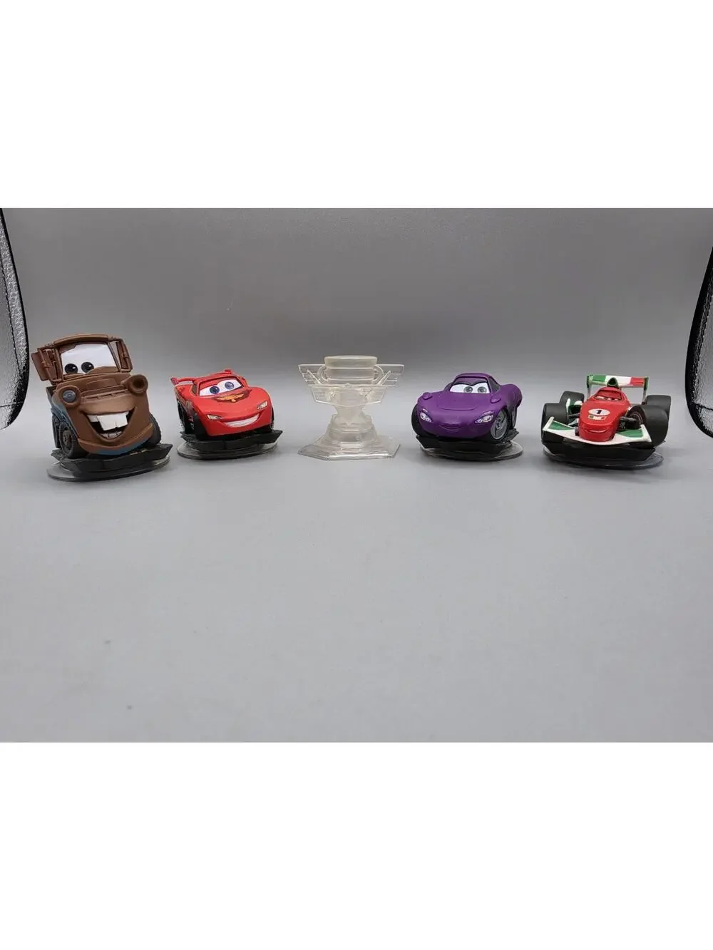 Disney Infinity Cars Figures Lot With Crystal